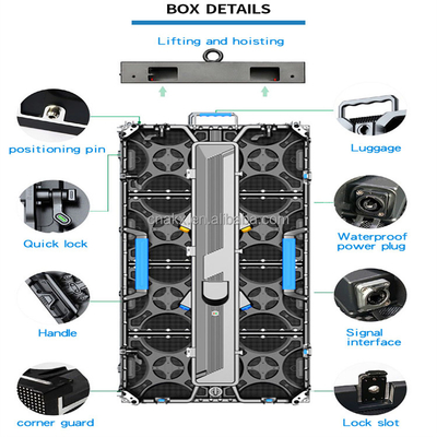 P3.91 Outdoor LED Advertising Rental LED Display LED Screen Outdoor LED Screen Display Video Wall Outdoor AKS Outdoors