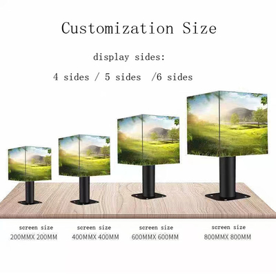 Customized Outdoor P2.5 Indoor Digital Advertising LED Cube Display Magic Cube LED Screen