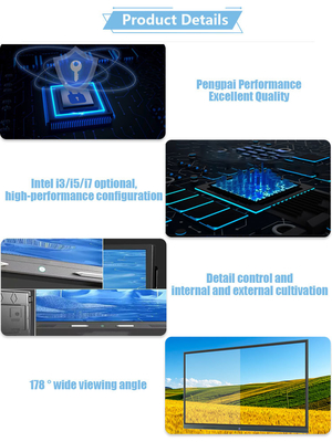32\" 98\" Outdoor Wall Mounted Android Advertising Display Digital Signage Machine for Airport & Retail Store Lcd Display