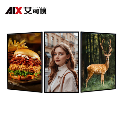 Ultra-Thin HD LCD Advertising Display Machine for Elevator Buildings & Retail Education with Animation SDK Function
