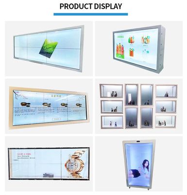 Transparent LCD Screen Display, LCD Tv Screen Panel, Transparent LCD Show Box With Cheap Price.