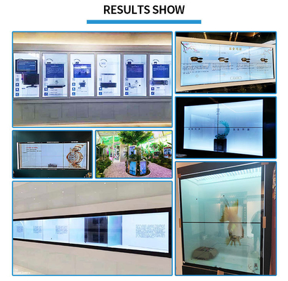 Transparent LCD Screen Display, LCD Tv Screen Panel, Transparent LCD Show Box With Cheap Price.