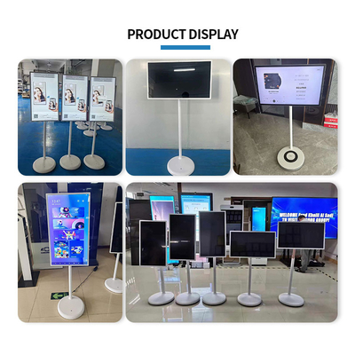 Portable TV Intelligent Portable Touch Screen 32 Inch Indoor 8k Smart Tv lg 4k Interactive Display Wireless Moveable Wireless Tv
