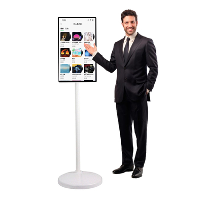 32-Inch Portable TV Smart Flat Screen Touch Smart Tvs 4k Small Mobile Mini Mobile Tv Portable Wireless Interactive Screen