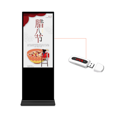 32-85 Inch Best Selling Smart Kiosk Vertical Floor Standing Touch Screen LCD Advertising Display Digital Signage