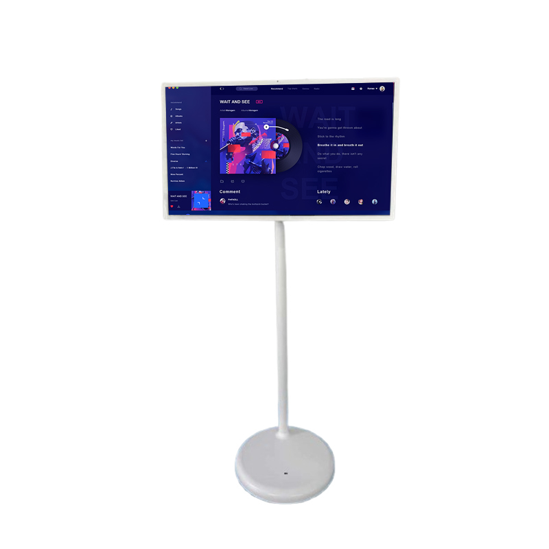 Factory Manufactur Television 21.5inch Display Portable TV With Battery Power Smart Screen Touch Rechargeable Wireless Mobile TV